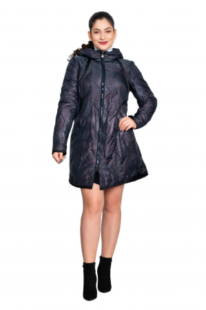 Geaca Bellarose midi bleumarin [4]