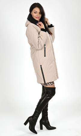 Geaca cu puf Finleigh crem [2]
