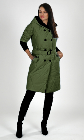 Geaca cu puf Fiorella verde [2]