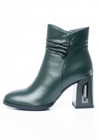 Femei - Ghete de piele naturala Epica 1607 verde inchis