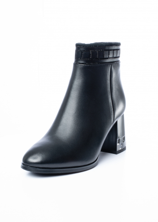 Ghete de piele naturala Epica 1612 negre [1]