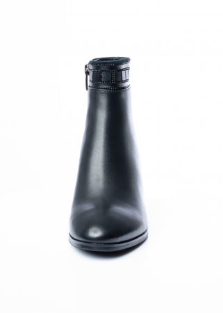 Ghete de piele naturala Epica 1612 negre [2]