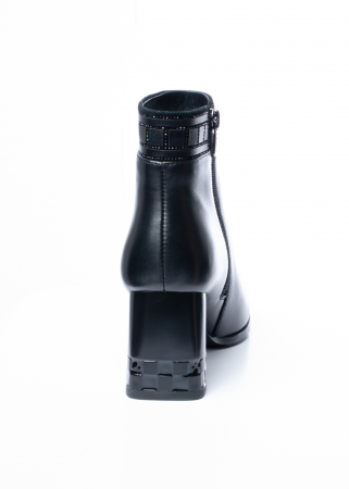 Ghete de piele naturala Epica 1612 negre [6]