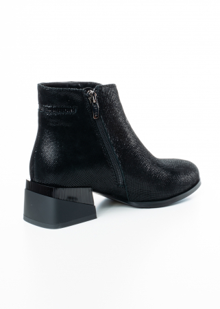 Ghete de piele naturala Epica 1685 negre [5]