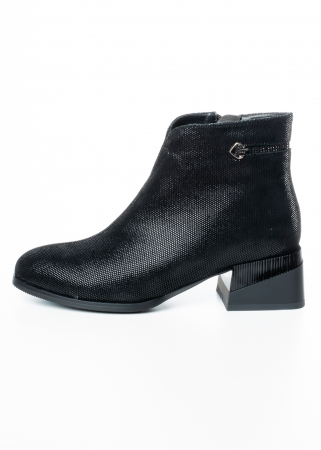 Ghete de piele naturala Epica 1685 negre [8]