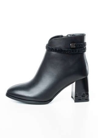 Ghete de piele naturala Epica 1687 negre [8]