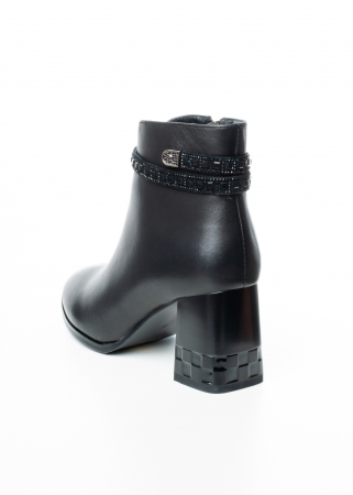 Ghete de piele naturala Epica 1687 negre [7]