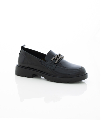 Mocasini de piele naturala Pass - Epica 3610 -  cm negri