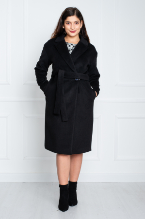Imbracaminte - Palton Aveline midi negru