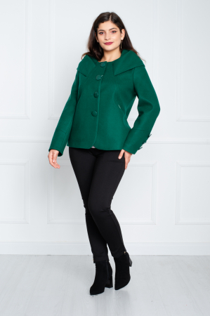 Palton Avira scurt verde [2]