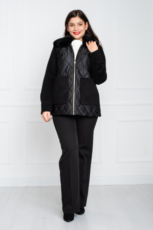 Palton Brett scurt negru [1]