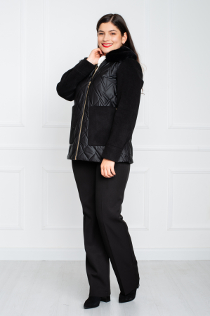 Palton Brett scurt negru [2]