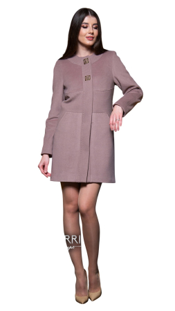 Palton de lână Sentierri 772 mov-mocca [4]