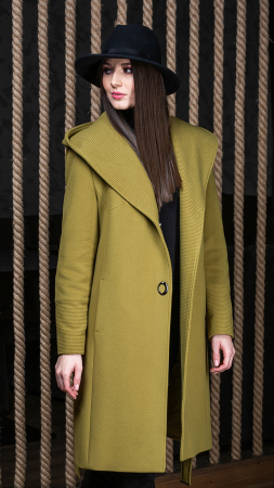 Palton de lână Sentierri 799 olive [0]