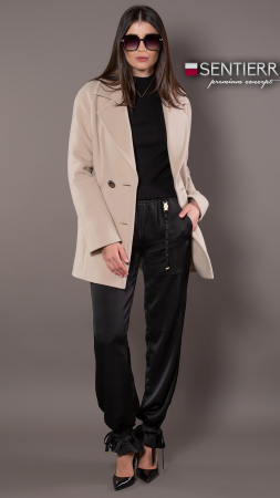 Palton de lână Sentierri 847 bej [1]