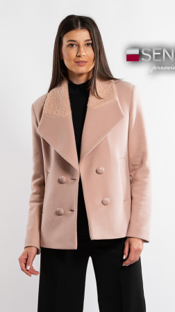 Palton de lână Sentierri 850 maro [2]