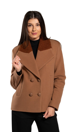 Palton de lână Sentierri 850 maro [3]