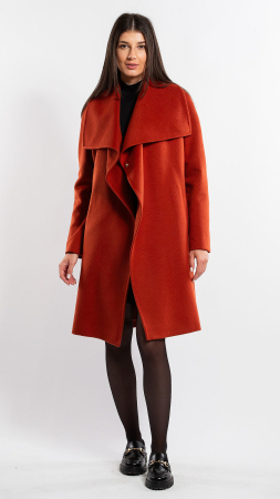 Palton de lână Sentierri 851 mov-mocca [2]