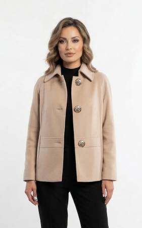 Paltoane & Jachete & Geci & Blanuri - Palton de lână Sentierri 852 bej