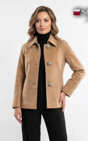 Femei - Palton de lână Sentierri 852 camel