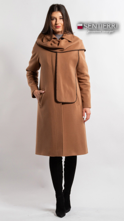 Palton de lână Sentierri 854 camel [1]