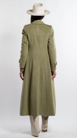 Palton de lână Sentierri 855 bordo [7]