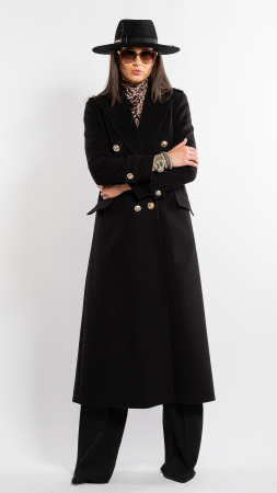 Palton de lână Sentierri 855 bordo [2]