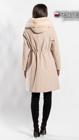 Palton de lână Sentierri 856 bej [2]