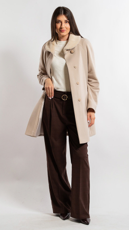 Palton de lână Sentierri 857 negru [2]