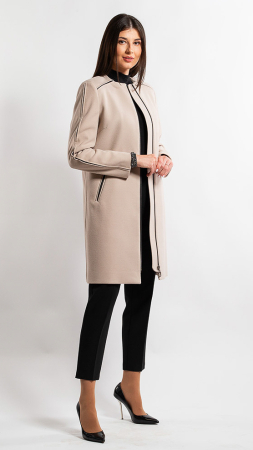 Palton de lână Sentierri 858 negru [4]