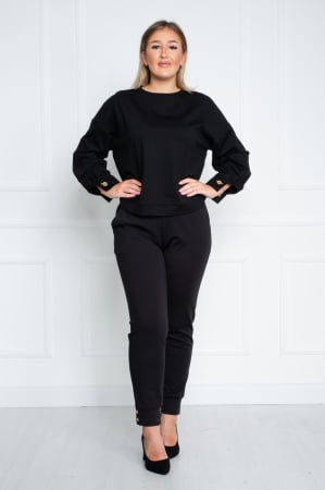 Pantaloni Amara lungi negri [0]