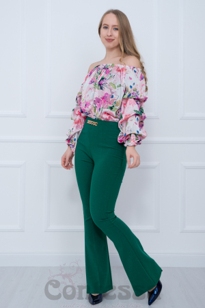 Pantaloni Andreea verzi [0]