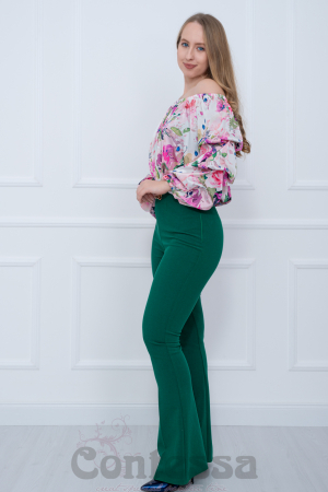 Pantaloni Andreea verzi [2]