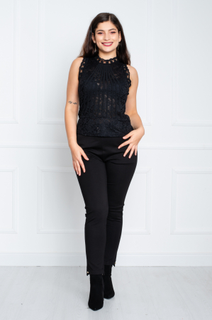 Pantaloni Avis lungi negri [0]