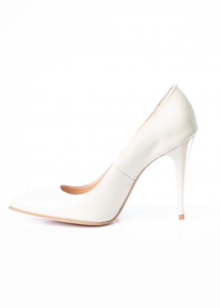 Pantofi de piele naturala Cunadena 693 crem [8]