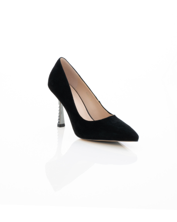 Pantofi Eleganti de piele naturala Epica 3608 - 7.5 cm negri