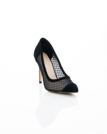 Incaltaminte - Pantofi Eleganti de piele naturala Epica 3616 - 8.5 cm negri