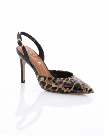 Pantofi eleganti - Pantofi Eleganti Epica 3675 - 9 cm animal-print