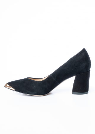 Pantofi de piele naturala Emis 533 negri [8]