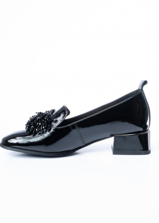 Femei - Pantofi de piele naturala Epica 1428 bordo