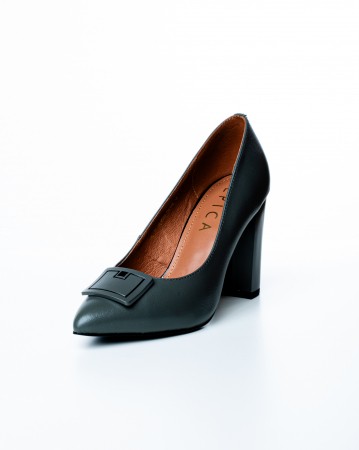 Femei - Pantofi de piele naturala Epica 1488 - 9 cm  vernil