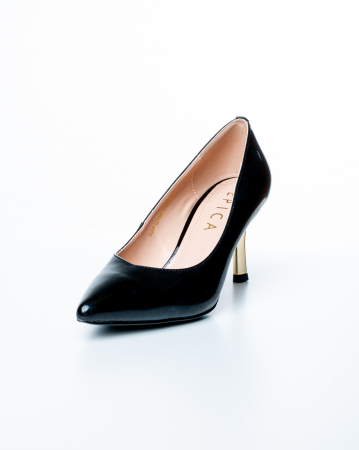 Femei - Pantofi de piele naturala Epica 2461 - 7 cm  negri