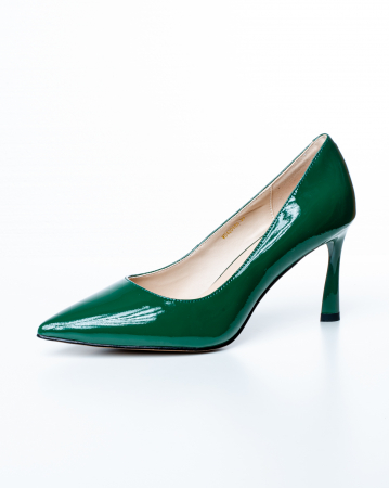 Femei - Pantofi de piele naturala Epica 2463 - 8 cm  verzi