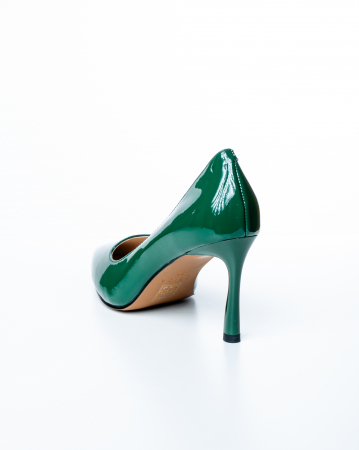 Pantofi de piele naturala Epica 2463 - 8 cm  verzi [6]