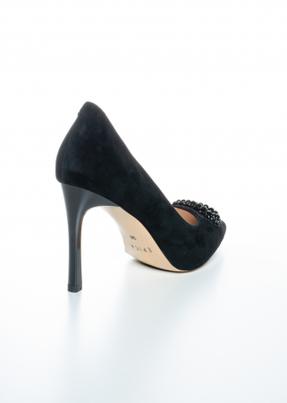 Pantofi de piele naturala Epica 2540 negri [4]