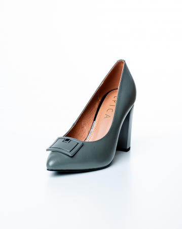 Femei - Pantofi de piele naturala Epica 3003 - 9 cm  verzi