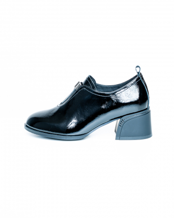 Femei - Pantofi de piele naturala Epica 3258 - 5 cm  negri