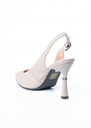 Pantofi de piele naturala Epica 657 bej [7]