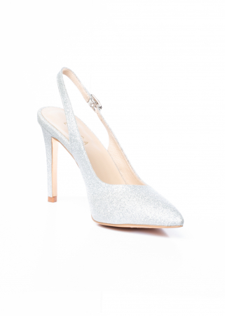Pantofi de piele naturala Epica 661 argintii [3]