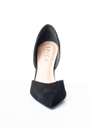 Pantofi de piele naturala Epica 662 negri [2]